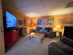 Den On the Lower Level with a flat screen Tv streaming only 